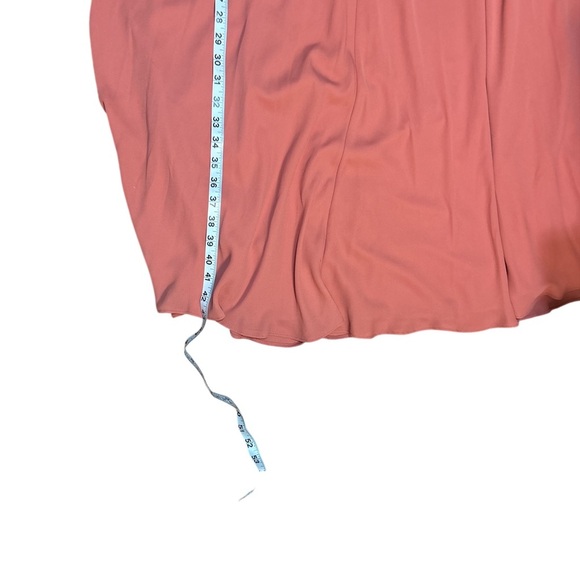 Banana Republic Dusty Mauve Maxi Dress Size 8 Sleeveless Pleated Waist Flowy - Picture 8 of 8